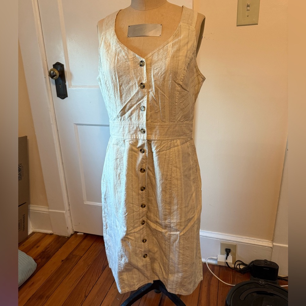 Prana Cream Grace Trail dress M